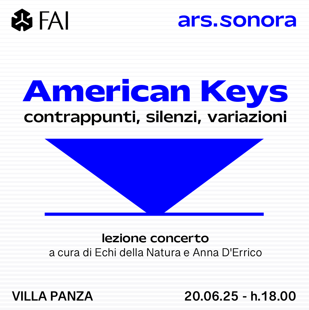 Festival Echi Urbani - American Keys